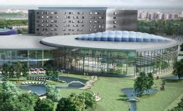 Оздоровительно-развлекательный акватермальный СПА-комплекс при отеле в городе Тюмень